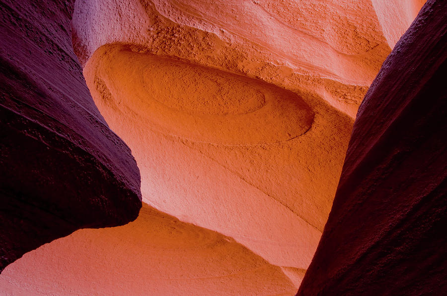 Lower Slot Canyon Outside Page Az #6 Photograph by Russell Burden