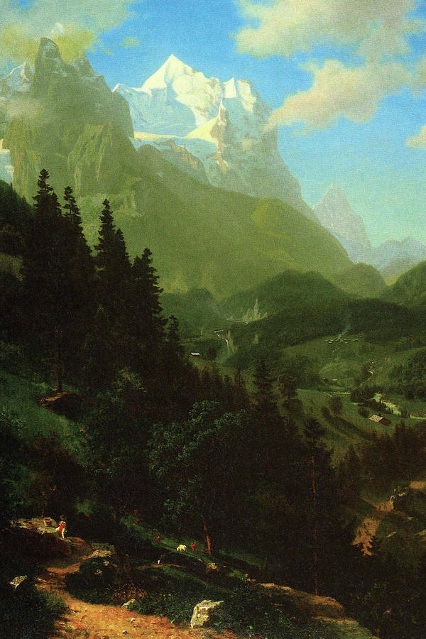 Matterhorn #6 Painting by Albert Bierstadt