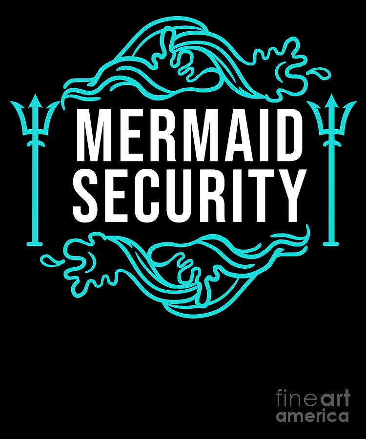 mermaid security shirt