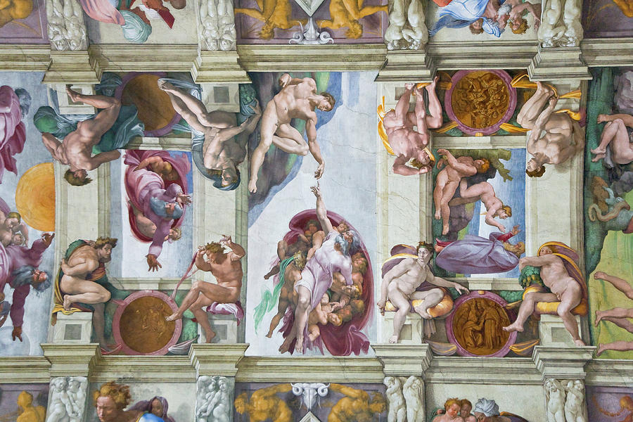 Michelangelo's Sistine Chapel #6 Photograph By Michele Falzone - Pixels