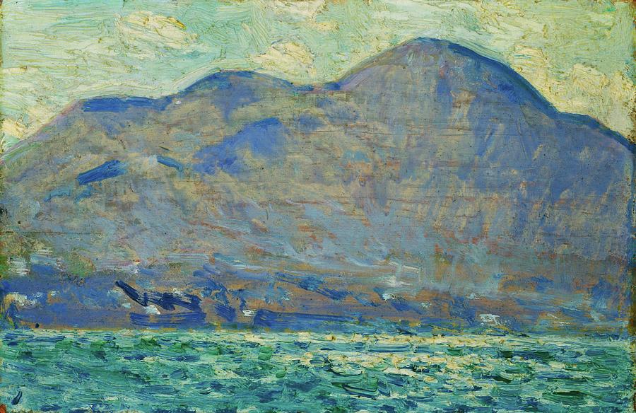 Childe Hassam Painting - Mt. Beacon At Newburgh by Childe Hassam