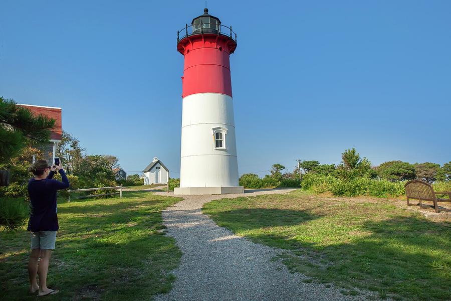 Nauset Beach Lighthouse, Cape Cod, Ma #6 Digital Art by Lumiere