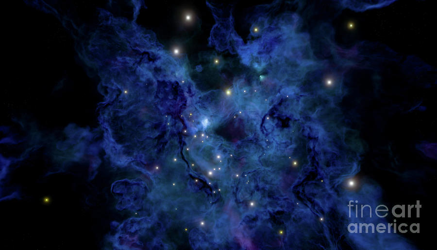 Nebula #6 Photograph by Wladimir Bulgar/science Photo Library