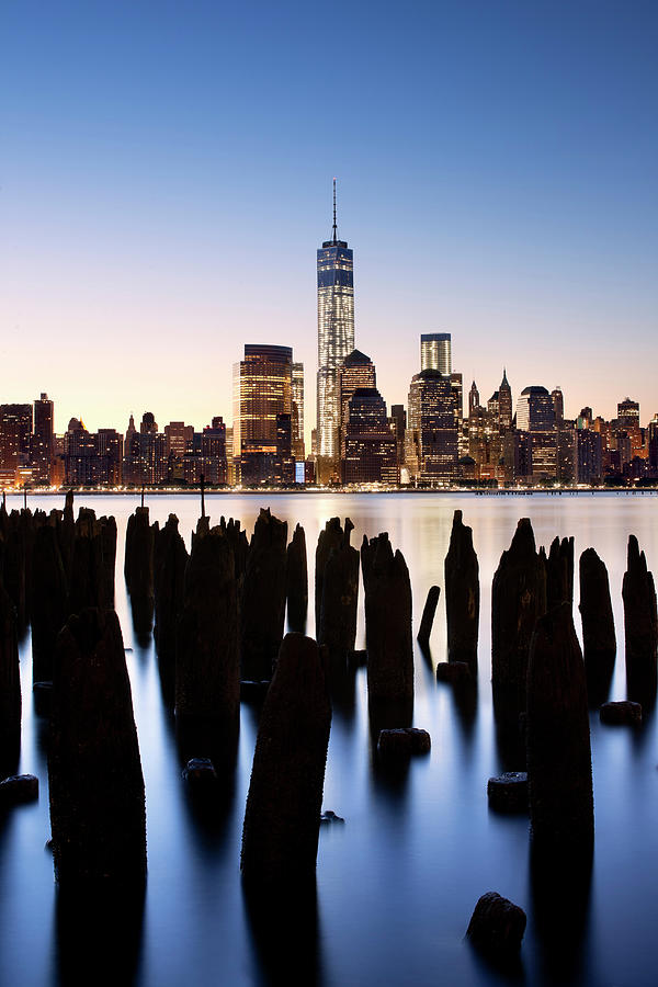 New York City, Manhattan Skyline #6 Digital Art by Massimo Ripani