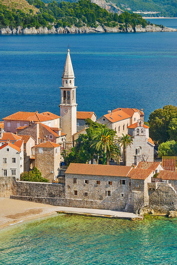 Old Town Stari Grad, Budva, Montenegro Photograph by Jan Wlodarczyk ...