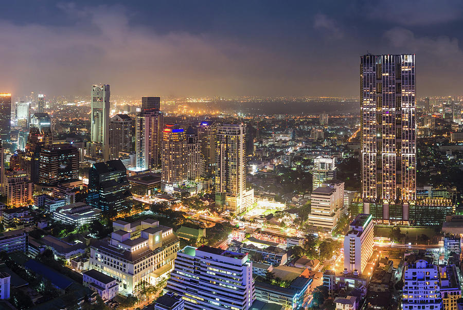Panoramic View Of Urban Landscape In #6 Photograph by Primeimages