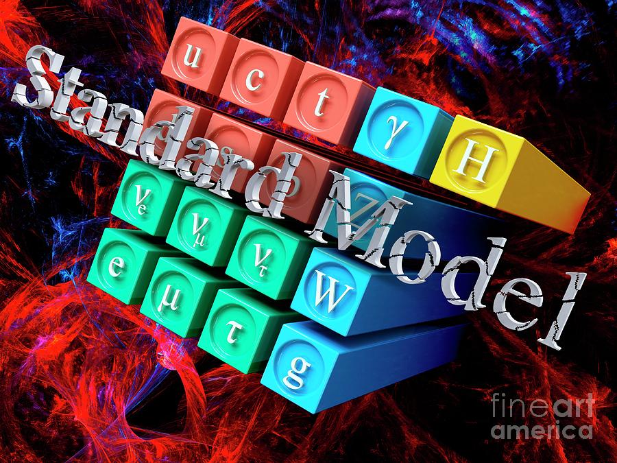 Particle Physics Standard Model #6 Photograph by Laguna Design/science Photo Library
