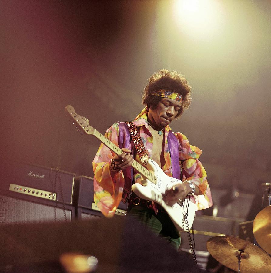 Music Photograph - Photo Of Jimi Hendrix by David Redfern.