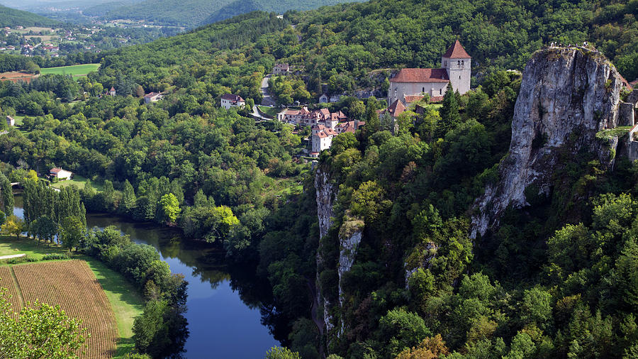 Picturesque  France - St Cirq Lapopie #6 Photograph by Seeables Visual Arts