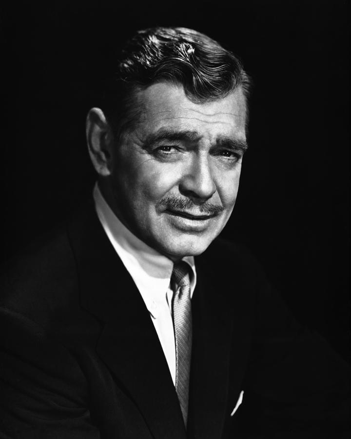 Portrait Of Clark Gable Photograph by Globe Photos - Fine Art America