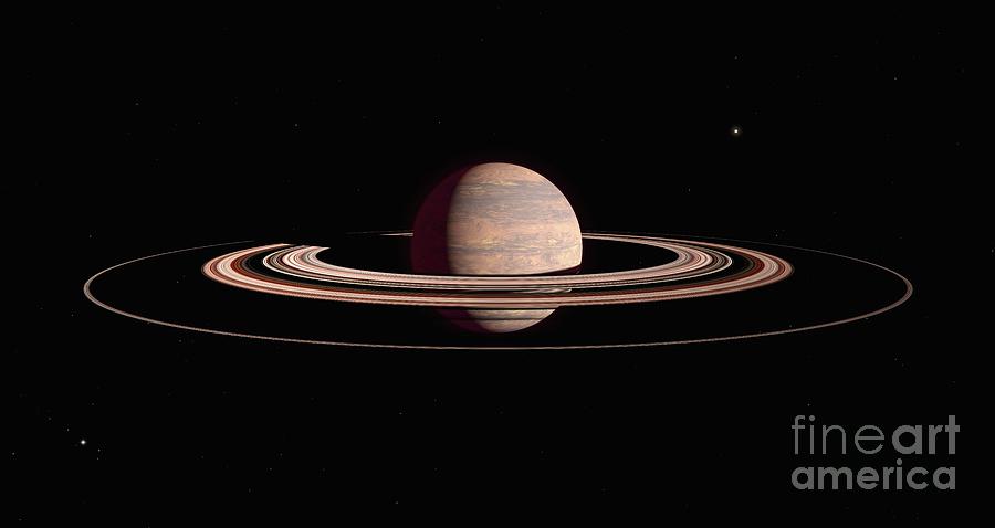 Space Photograph - Ringed Brown Dwarf #6 by Walter Myers/science Photo Library