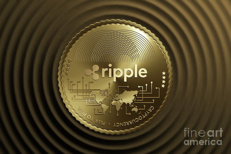 Ripple Xrp Cryptocurrency #6 Photograph by Patrick Landmann/science Photo Library