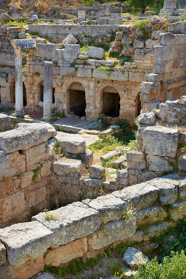 City Photograph - Ruins Of The Ancient City Of Corinth #6 by Jan Wlodarczyk