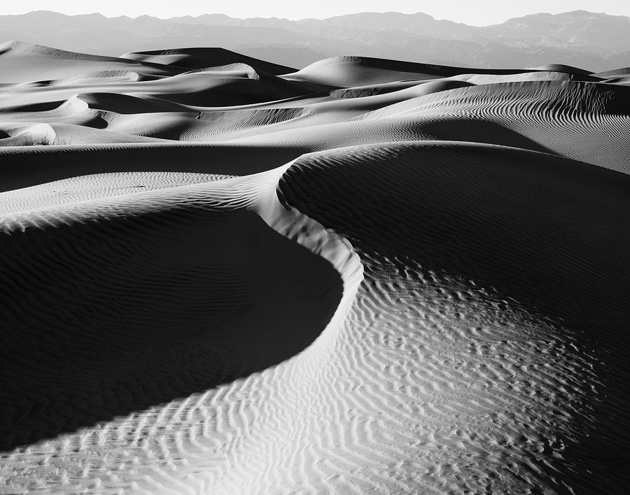 Sand Dunes In A Desert, Mesquite Flat Photograph by Panoramic Images