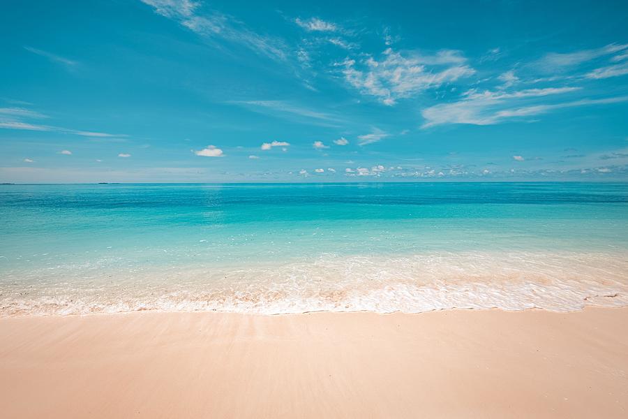 Paradise Photograph - Sea Sand Sky Concept. Tropical Island #6 by Levente Bodo