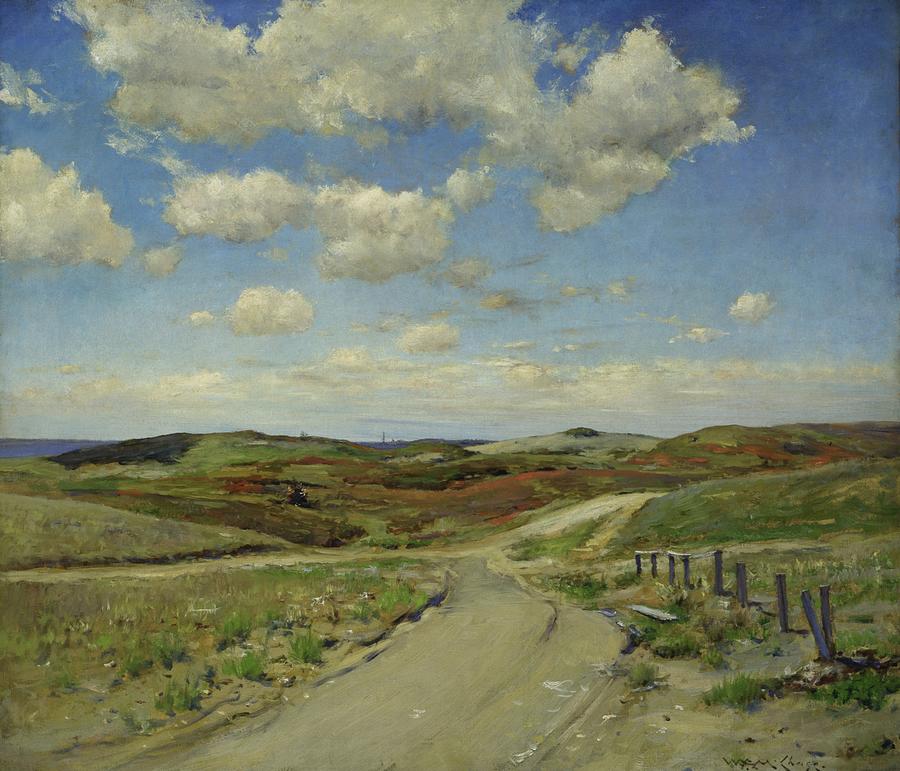 Shinnecock Hills Painting by William Merritt Chase Shinnecock Hills Painting by William Merritt Chase