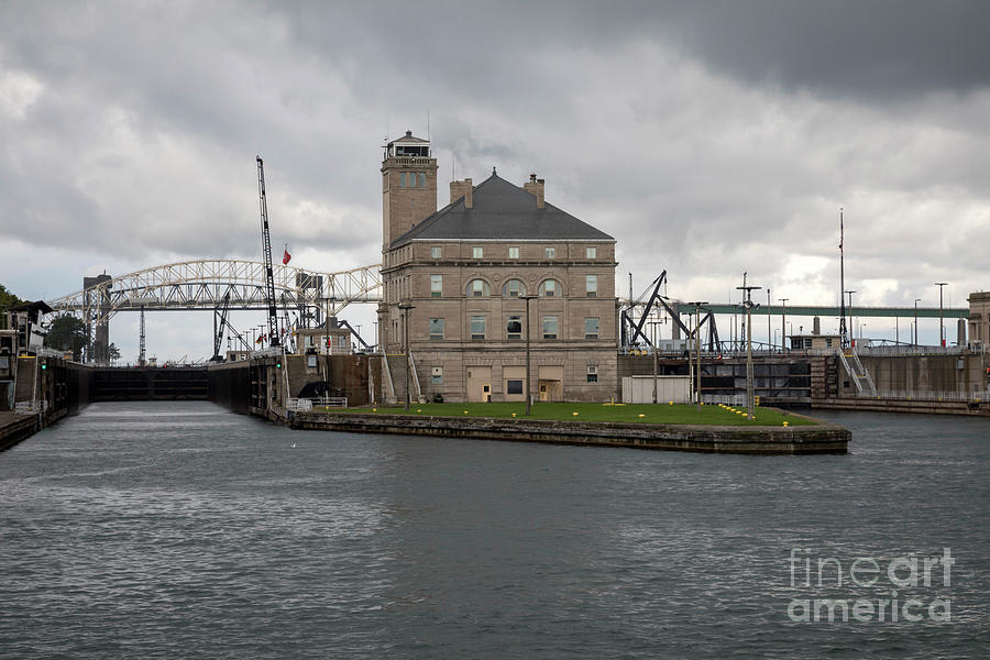 Soo Locks #6 Photograph by Jim West/science Photo Library