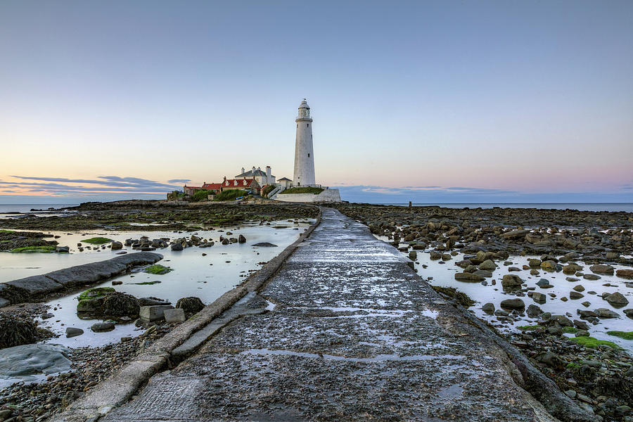 St Marys Lighthouse - England #6 Photograph by Joana Kruse