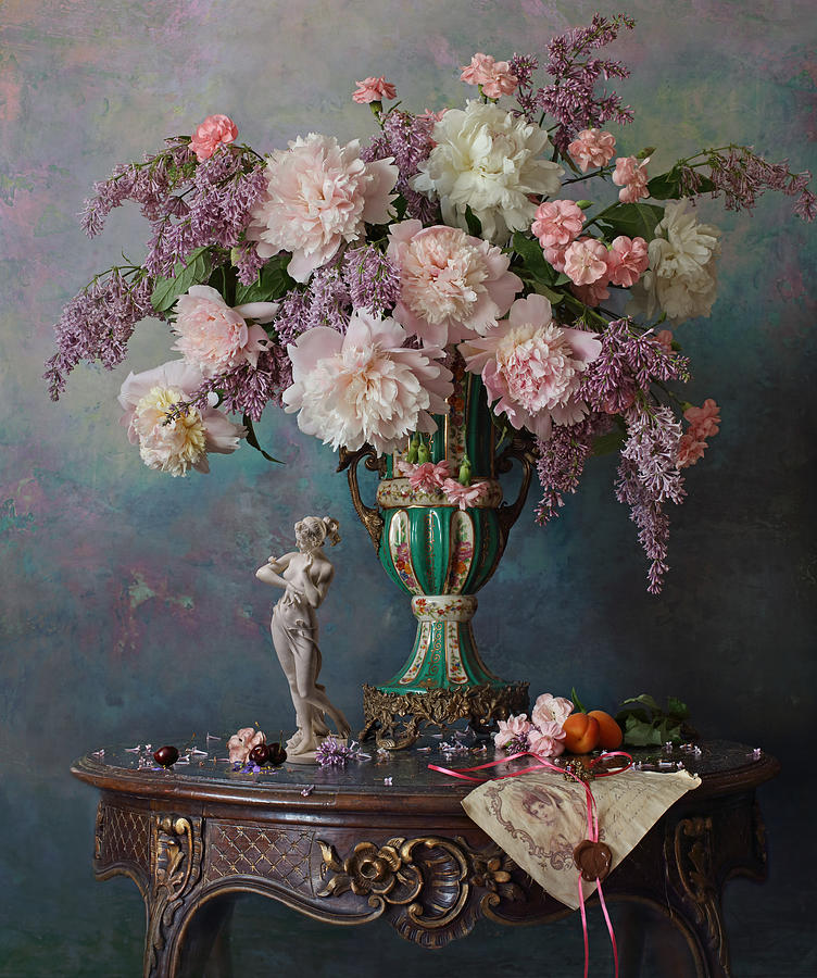 Still Life With Flowers #6 Photograph by Andrey Morozov