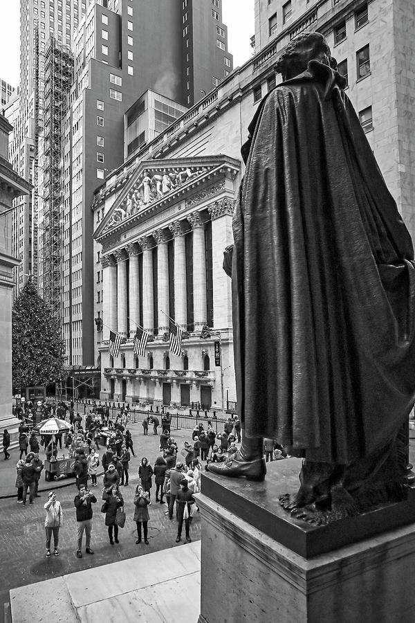 Stock Exchange, Wall Street Nyc #6 Digital Art by Lumiere