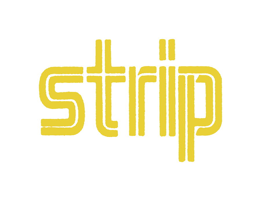 Typography Drawing - Strip #6 by CSA Images
