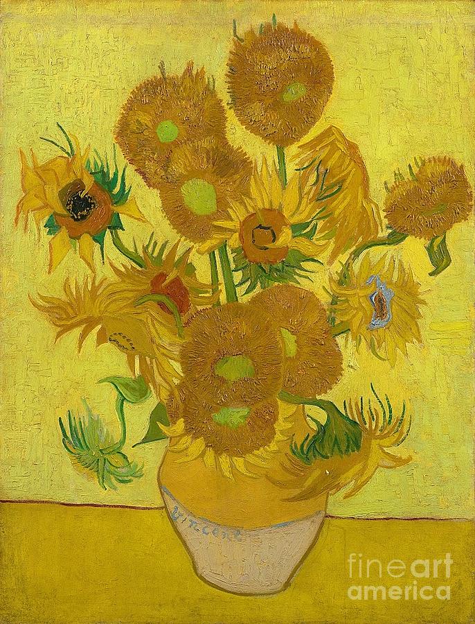 Sunflowers by VINCENT VAN GOGH Sunflowers by VINCENT VAN GOGH