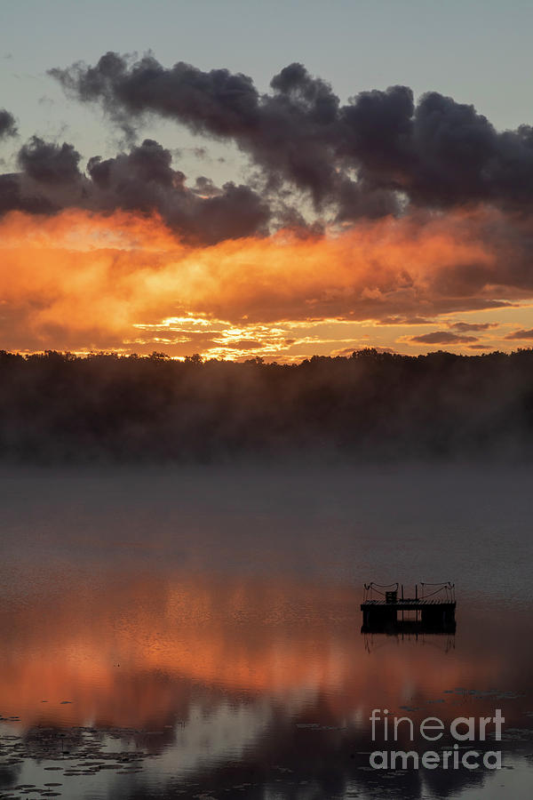 Sunrise Over Stewart Lake #6 Photograph by Jim West/science Photo Library