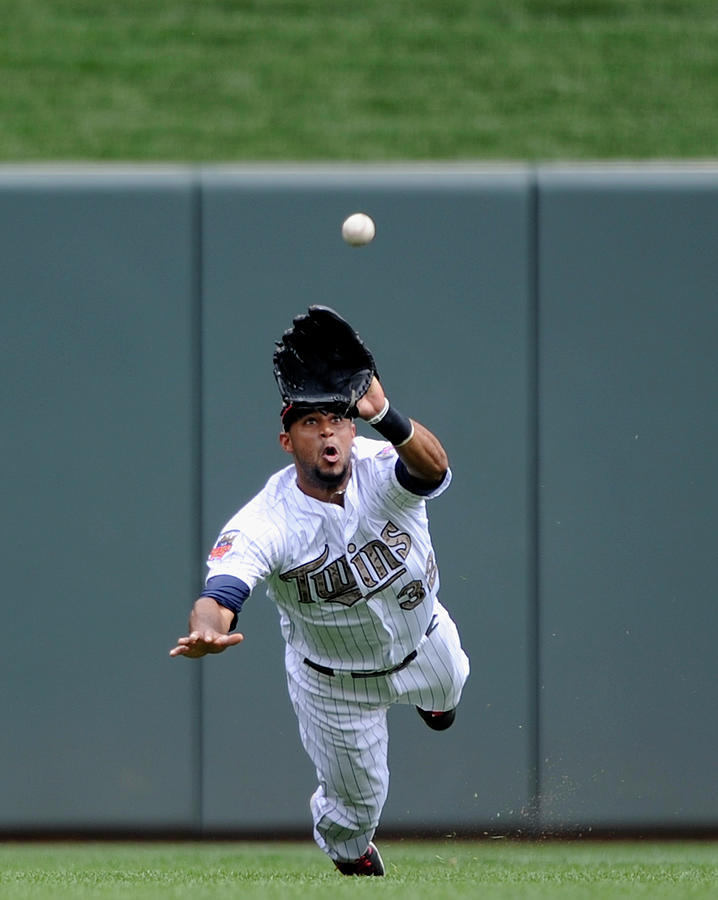 Texas Rangers V Minnesota Twins Photograph by Hannah Foslien Texas Rangers V Minnesota Twins Photograph by Hannah Foslien