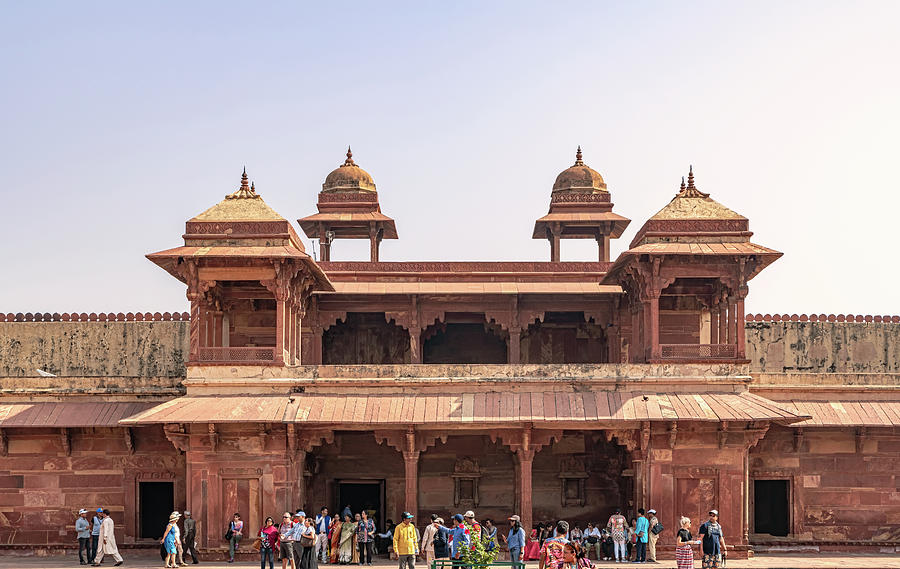The Panch Mahal, Royal Palace In Fatehpur Sikri City Municipalit Photograph