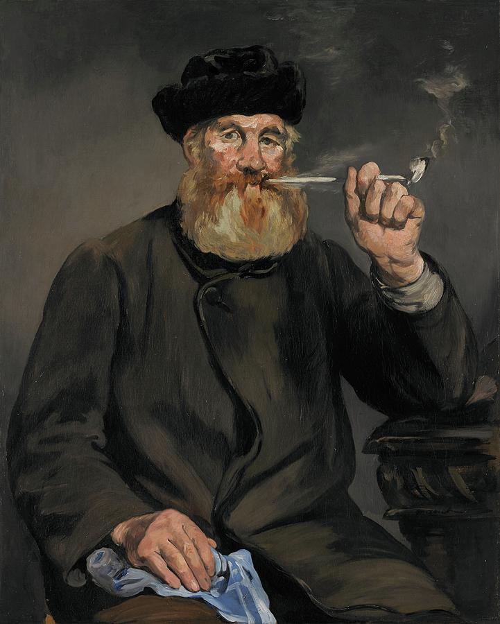 The Smoker Painting by Edouard Manet The Smoker Painting by Edouard Manet