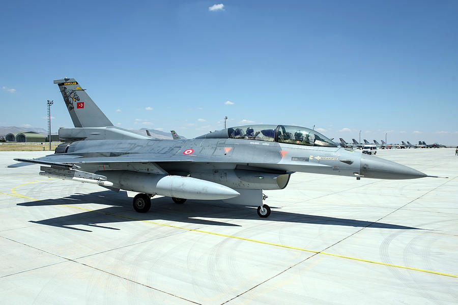 Turkish Air Force F-16d Fighting Falcon #6 Photograph by Daniele Faccioli