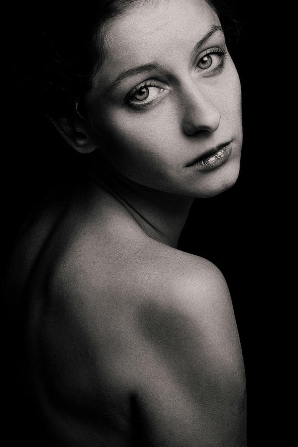 Portrait Photograph - Untitled #6 by Barbora Bi?ovcov