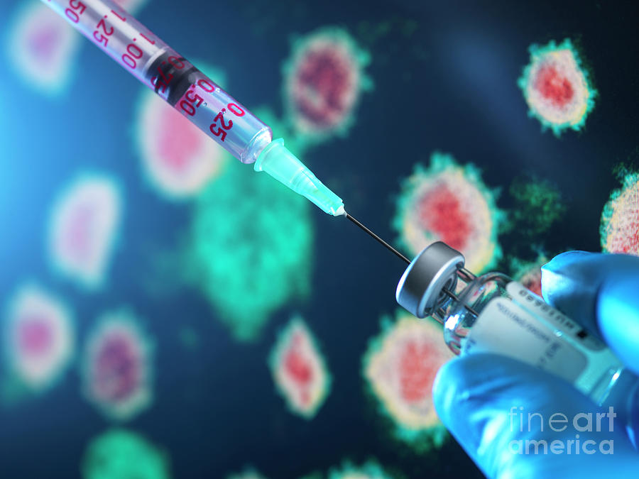 Vaccine Research Photograph by Tek Image/science Photo Library - Fine ...