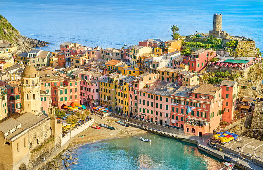 Architecture Photograph - Vernazza, Cinque Terre, Liguria, Italy #6 by Jan Wlodarczyk