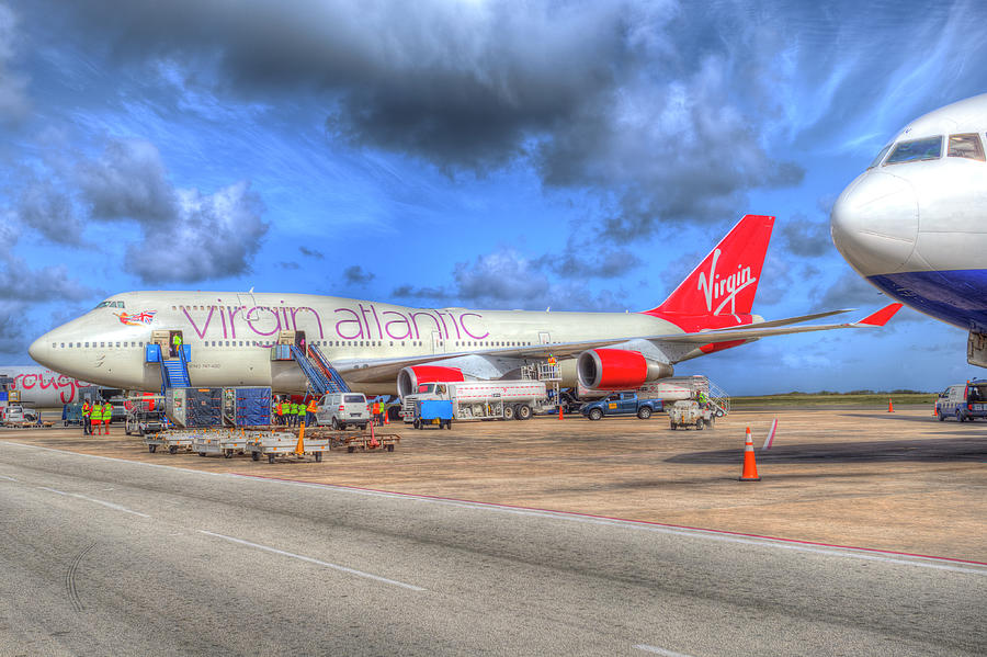 Virgin Atlantic Boeing 747 Photograph by David Pyatt | Pixels