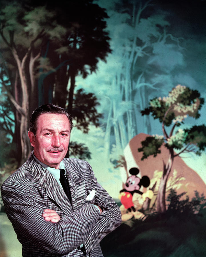 Walt Disney Digital Art by Alfred Eisenstaedt - Pixels