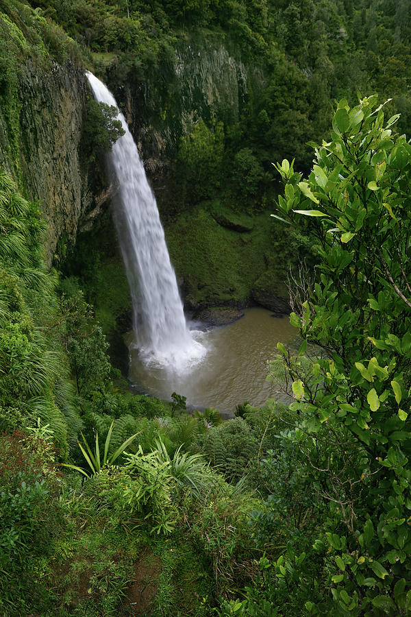 Waterfall. New Zealand #6 Photograph by Les Cunliffe