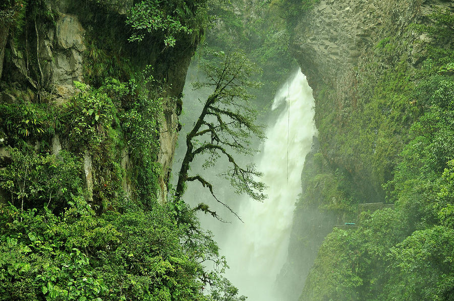 Waterfalls #6 Digital Art by Heeb Photos