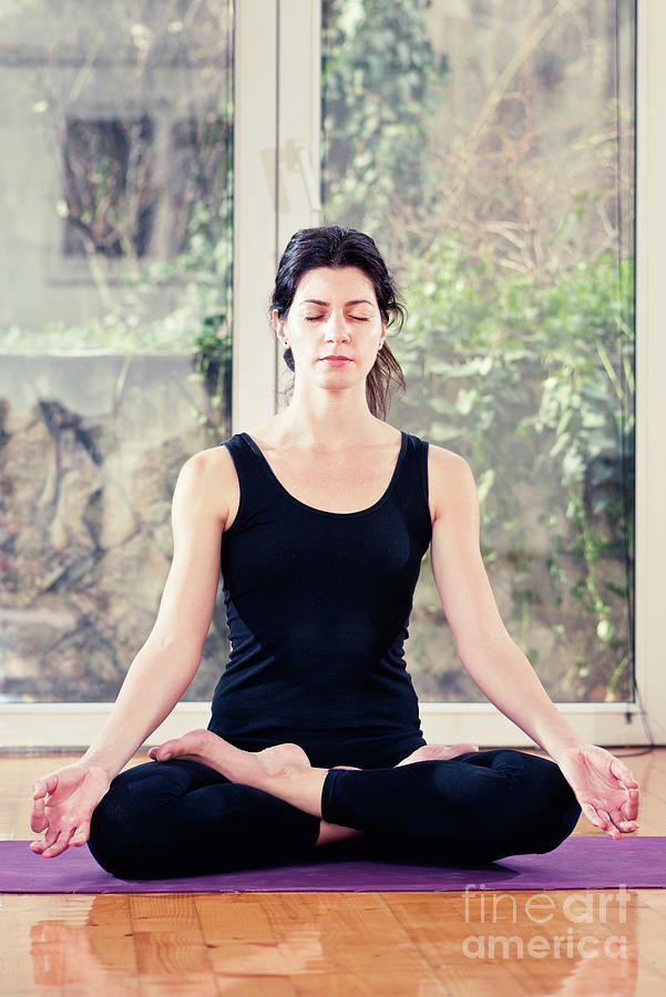 Yoga Meditation Pose Wall Decor  Zen Yoga Lotus Position Metal