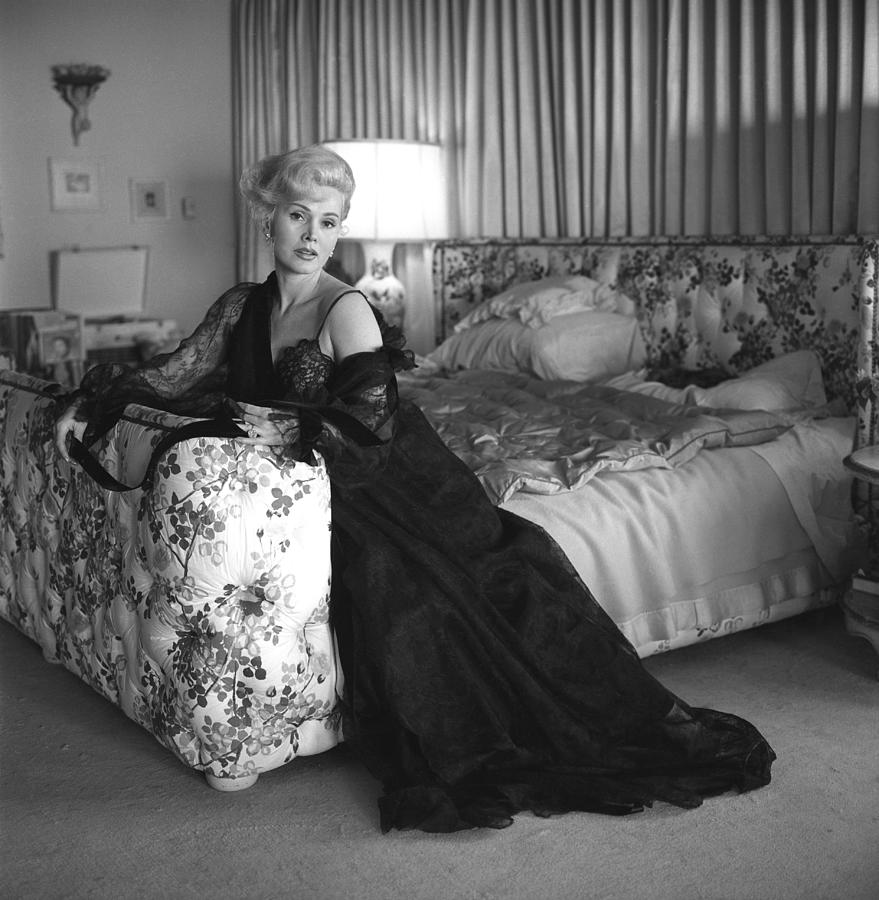 Beverly Hills Photograph - Zsa Zsa Gabor #6 by Michael Ochs Archives
