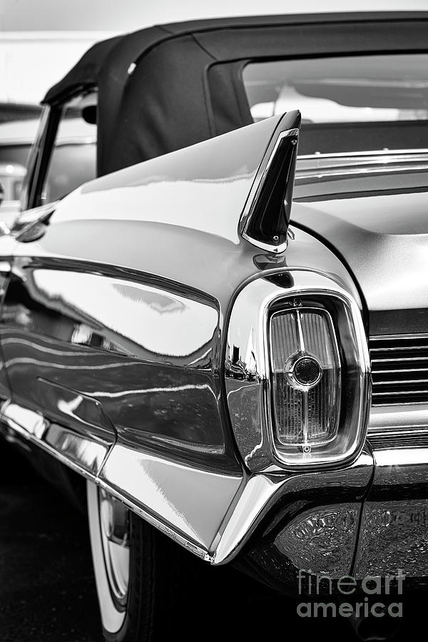 62 Cadillac Taillight #62 Photograph by Dennis Hedberg