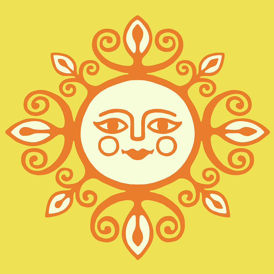 Summer Drawing - Sun #62 by CSA Images