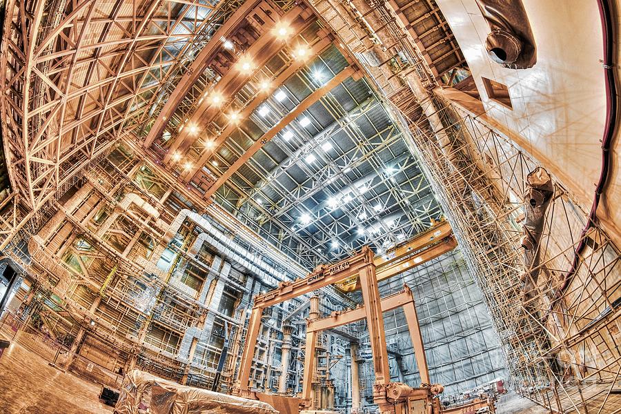 Iter Fusion Research Reactor Construction Photograph by Christian Lunig ...