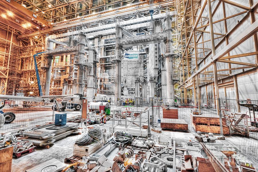 Iter Fusion Research Reactor Construction Photograph by Christian Lunig ...