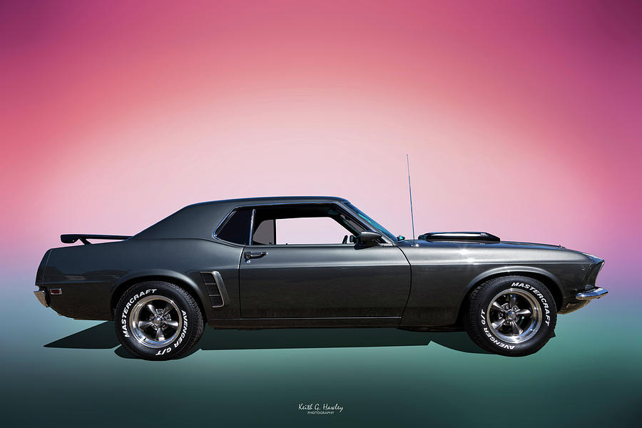 69 Mustang Photograph by Keith Hawley
