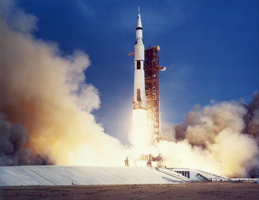 Apollo 11 Launch, 1969 Photograph by Granger - Fine Art America