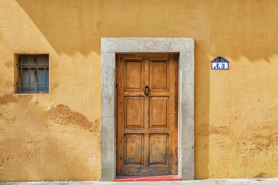 Architectural detail at the colonial house in Antigua Guatemala. #7 Photograph by Marek Poplawski