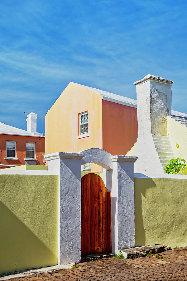 Architecture, St George, Bermuda #7 Digital Art by Lumiere