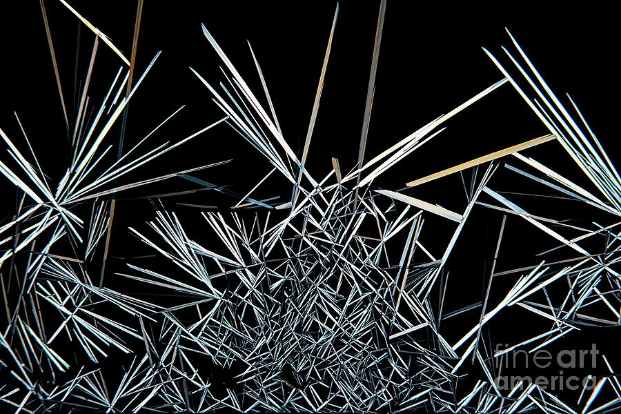 Aspirin Crystals #7 Photograph by Frank Fox/science Photo Library Aspirin Crystals #7 Photograph by Frank Fox/science Photo Library