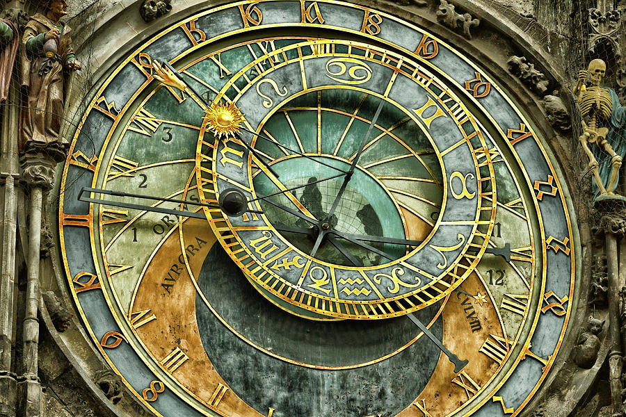 Astronomical clock in Prague  #7 Photograph by Vivida Photo PC